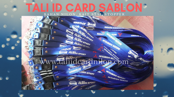 Tali ID Card Sablon Satuan